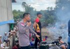 Dipimpin-Kapolres,-Personil-Polres-Mabar-Bantu-Padamkan-Kebakaran-Puluhan-Rumah-di-Labuan-Bajo