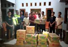 Tanggap-Bencana-Gempa-Flores:-Polsek-Komodo-Salurkan-Bantuan-Logistik-Ketahanan-Pangan-ke-Biara-SDV