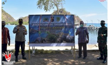 Kapolres-Manggarai-Barat-Launching-Kampung-Tangguh-Komodo