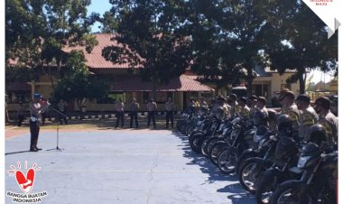 Tingkatkan-Kedisiplinan,-Propam-Cek-Sikap-Tampang-Personil-Bhabinkamtibmas-Polres-Mabar