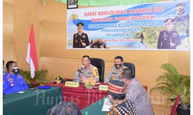 Kapolda-NTT-Pimpin-Rakor-Kesiapan-Simulasi-Pengamanan-Kawasan-Wisata-di-Labuan-Bajo