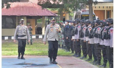 Jamin-Keamanan-Nataru,-Polres-Manggarai-Barat-Laksanakan-Apel-Gelar-Pasukan-Operasi-Lilin-Turangga-2020