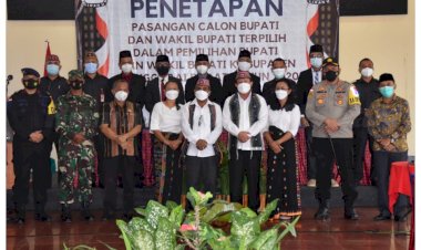 Kapolres-Manggarai-Barat-Pimpin-Pengamanan-Penetapan-Paslon-Terpilih-Pilkada-2020