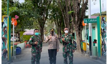 Jalin-Sinergitas-Polri-TNI,-Wakapolres-Mabar-Kunjungi-Koramil-1612-02/Komodo