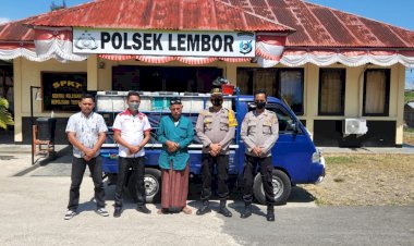 Polsek-Lembor-Serahkan-Terduga-Pelaku-Penyelundupan-BBM-Jenis-Solar-Ke-Polres-Mabar