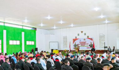 Hadiri-Syukuran-HUT-Brimob-Ke-77-Tahun-2022,-Kapolres-Mabar-Apresiasi-Kinerja-Brimob-Polri