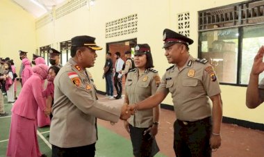 Kunci-Tahun,-Kapolres-Mabar-Lantik-Kenaikan-Pangkat-39-Anggota-Polri