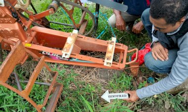 Respon-Pengaduan-Masyarakat,-Polsek-Sano-Nggoang-Lakukan-Penyelidikan-Pencurian-Dua-Unit-Mesin-Traktor