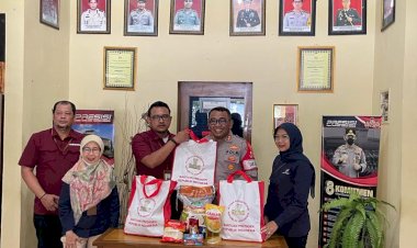 Polres-Mabar-Dipercaya-Salurkan-Bantuan-Presiden-Jokowi
