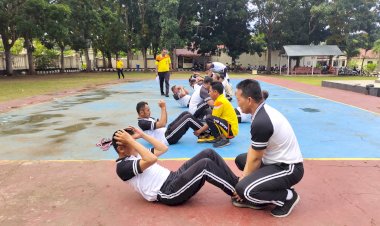 350-Personil-Polres-Mabar-Ikuti-Tes-Kesamaptaan-Jasmani-di-Labuan-Bajo