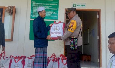 Salurkan-Bantuan-Presiden-Jokowi,-Polres-Mabar-Datangi-Ponpes-dan-Panti-Asuhan