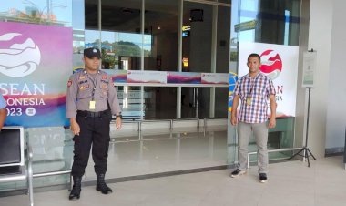 Sukseskan-KTT-ASEAN,-Polisi-Perketat-Keamanan-Bandara-dan-Pelabuhan-di-Labuan-Bajo