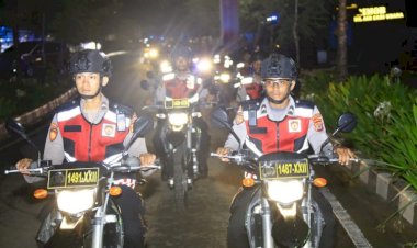 Jelang-Puncak-KTT-Ke-42-ASEAN,-TNI-POLRI-Gelar-Patroli-Gabungan-Skala-Besar-di-Labuan-Bajo