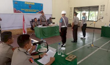 Langgar-Kode-Etik,-Dua-Anggota-Polri-Direkomendasi-PTDH,-Ini-Imbauan-Kapolres-Mabar