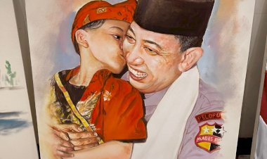 Meriahkan-HUT-ke-78-RI,-Lemdiklat-Polri-Gelar-Lomba-Lukis