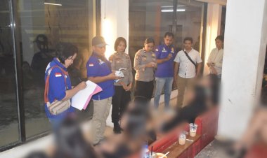 45-Orang-Dicek-Urin,-Polisi-Razia-Tempat-Hiburan-Malam-di-Labuan-Bajo