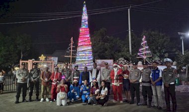 Amankan-Nataru,-Polisi-Jaga-Ketat-Tempat-Ibadah-dan-Pusat-Keramaian-di-Labuan-Bajo