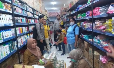 Jelang-Paskah-dan-Idul-Fitri,-Polisi-Bersama-Instansi-Terkait-Cek-Peredaran-Kebutuhan-Pokok