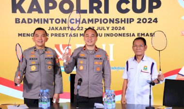 Polri-Gelar-Kejuaraan-Badminton-Kapolri-Cup-2024,-Upaya-Asah-Bibit-Muda