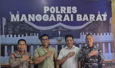 Kolaborasi-CFD,-Kapolres-Mabar-Terima-Kunjungan-Tim-Komodo-Runners-Labuan-Bajo