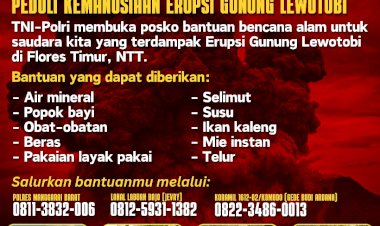 TNI-Polri-di-Labuan-Bajo-Dirikan-Posko-Peduli-Kemanusiaan-Bagi-Korban-Erupsi-Gunung-Lewotobi