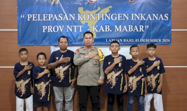 Ikuti-Kejurnas-Piala-Kapolri-2024,-Kapolres-Mabar-Lepas-Tujuh-Orang-Atlet-Kontingen-Inkanas-Mabar