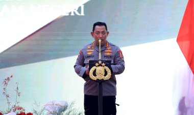 Apel-Kasatwil-Polri-Dihadiri-Presiden-Prabowo,-Kapolri:-Suatu-Kehormatan
