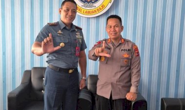 Perkuat-Sinergitas-TNI-POLRI,-Kapolres-Mabar-Kunjungi-Lanal-Labuan-Bajo