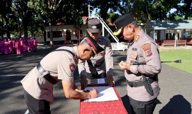 Kapolres-Mabar-Gelar-Sertijab-Tiga-Jabatan-Strategis-di-Polres-Manggarai-Barat