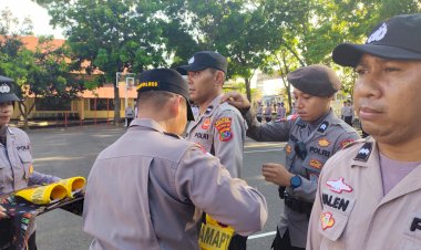 Tingkatkan-Pelayanan-Publik,-Polres-Mabar-Gelar-Apel-Lounching-Pamapta-di-Labuan-Bajo