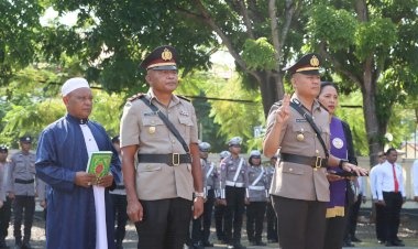 Mutasi,-Dua-Perwira-Polres-Mabar-Diambil-Sumpah-Jabatan-di-Labuan-Bajo