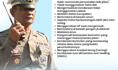 Ops-Zebra-2025,-Polisi-Fokus-Tindak-14-Pelanggaran-Yang-Mengganggu-Kamseltibcar-Lantas