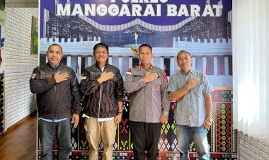 Kapolres-Mabar-Terima-Kunjungan-Jajaran-Pengurus-Daerah-KBPP-Polri-NTT-di-Labuan-Bajo