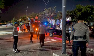 Polres-Manggarai-Barat-Pastikan-Pawai-Malam-Takbiran-di-Labuan-Bajo-dan-Sekitarnya-Berjalan-Aman