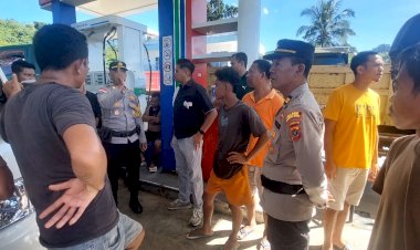 Antisipasi-Kelangkaan-BBM,-Polsek-Komodo-Perketat-Pengawasan-SPBU-demi-Cegah-Gesekan