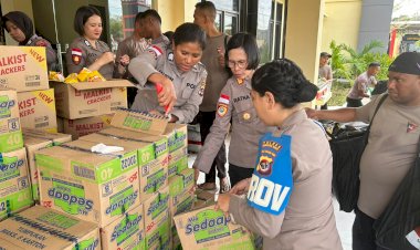 Menyulam-Asa-dari-Labuan-Bajo:-Dedikasi-Polwan-di-Balik-Puluhan-Ton-Bantuan-Gempa-Flores