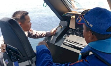 Hari-Ke-6-Pencarian-:-Kapolres-Mabar-Pantau-Langsung-Tim-SAR-Gabungan-Deploy-Teknologi-Bawah-Laut
