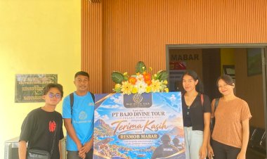 Polisi-Tangkap-Pelaku-Penipuan-Wisatawan-Asing,-Polres-Mabar-Banjir-Apresiasi-dan-Kiriman-Papan-Bunga