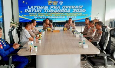 Matangkan-Kesiapan-Personel,-Polres-Manggarai-Barat-Gelar-Latpra-Ops-Patuh-Turangga-2026