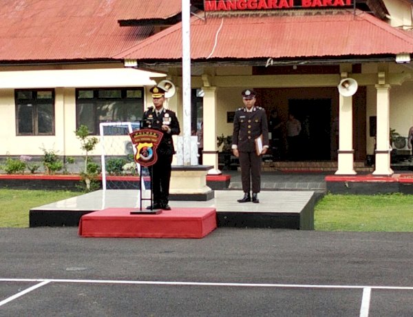 Penuh Khidmat, Polres Mabar Gelar Upacara Hari Pahlawan Nasional di Labuan Bajo