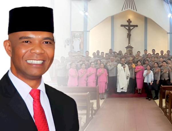 Tampil Memukau, Kelompok Koor Polres Manggarai Barat Mendapatkan Apresiasi Dari Masyarakat