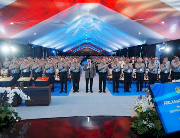 Gelar Apel Kasatwil, Kapolri: Semangat Polri Tingkatkan Pelayanan untuk Masyarakat
