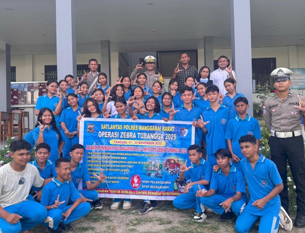 Dukung Operasi Zebra, Polisi Gelar Sosialisasi Tertib Berlalulintas di Sekolah