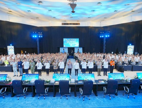 Pimpin Rakor Lintas Sektoral, Kapolri Tekankan Optimalisasi Pengamanan dan Pelayanan di Ops Ketupat 2026