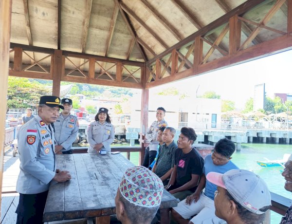 Suara dari Pesisir: Saat Nelayan Labuan Bajo 'Curhat' ke Polisi Soal Cuaca dan BBM