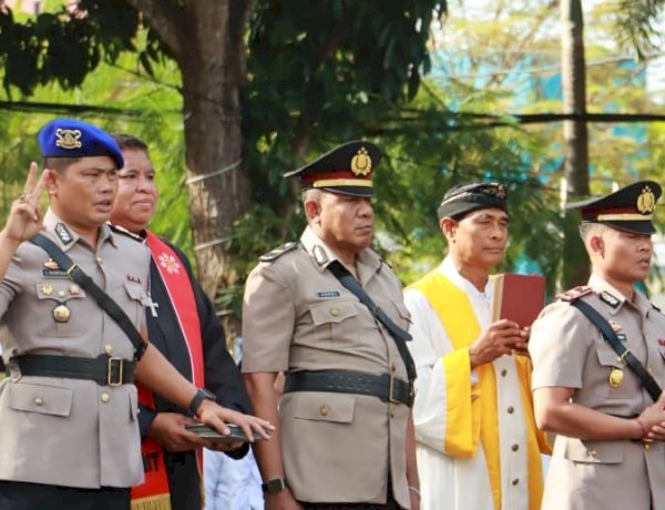 Jaga Kamtibmas Destinasi Wisata Premium, Kapolres Mabar Kukuhkan Kasat Polairud dan Sertijab Kasat Pam Obvit