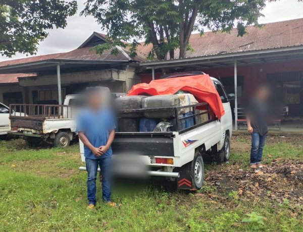 Satreskrim Polres Manggarai Barat Gagalkan Penyelundupan 525 Liter Solar Subsidi di Boleng
