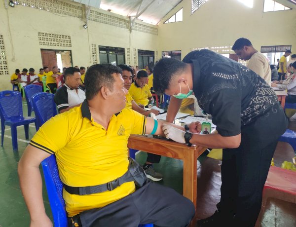 Jaga Kesiapan Fisik dan Mental, 190 Personel Polisi Jalani Pemeriksaan Kesehatan Berkala di Labuan Bajo