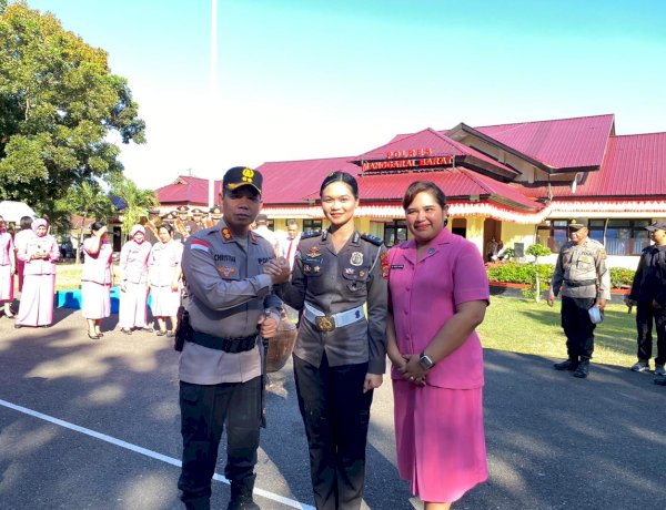 Berdedikasi dan Loyal, 46 Personel Polres Mabar dan Brimob Batalyon B Polda NTT Resmi Naik Pangkat