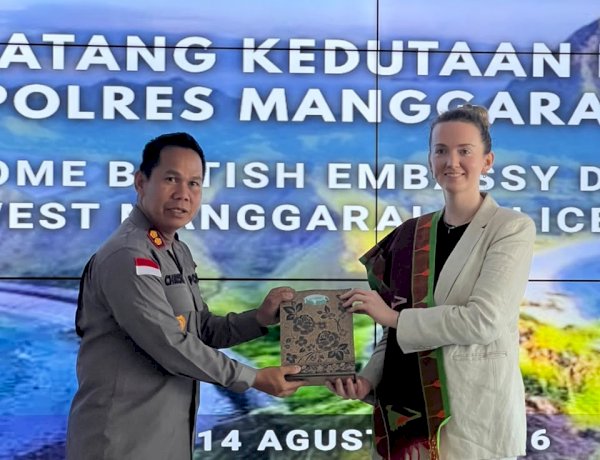 Perkuat Citra Positif Indonesia, Sinergi TNI-Polri & Dubes Inggris Jamin Keamanan Wisatawan Dunia di Labuan Bajo